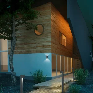 Trio Lighting Borne lumineuse Roya, anthracite^ Bornes Éclairage Extérieur