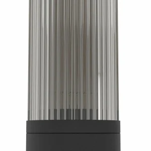 EGLO Borne lumineuse Salle, hauteur 110 cm, noir, aluminium^ Bornes Éclairage Extérieur