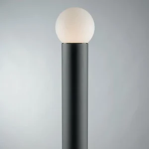 Eco-Light Borne lumineuse Skittle avec abat-jour sphérique, hauteur 65 cm^ Bornes Éclairage Extérieur