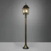 Trio Lighting Borne lumineuse Volturno, couleur rouille, hauteur 100 cm, aluminium^ Bornes Éclairage Extérieur