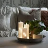 Konstsmide Christmas Bougie en cire LED blanche couleur de lumière blanc chaud 15,2 cm^ Lumière De Noël