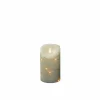 Konstsmide Christmas Bougie en cire LED blanche couleur de lumière blanc chaud 17,8 cm^ Lumière De Noël