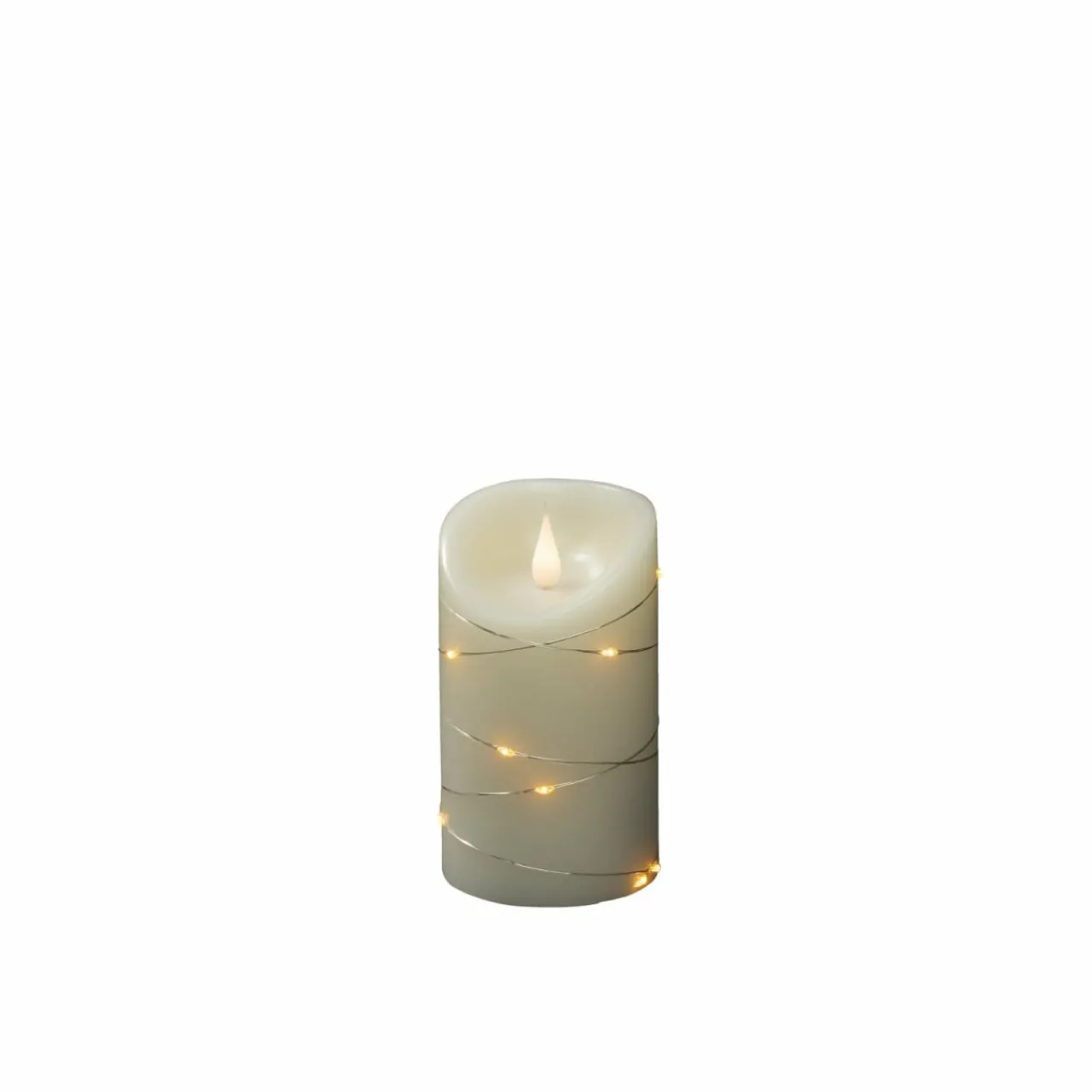 bougie_en_cire_led_blanche_couleur_de_lumire_blanc_chaud__cm_0.webp Konstsmide Christmas Bougie en cire LED blanche couleur de lumière blanc chaud 17,8 cm^ Lumière De Noël