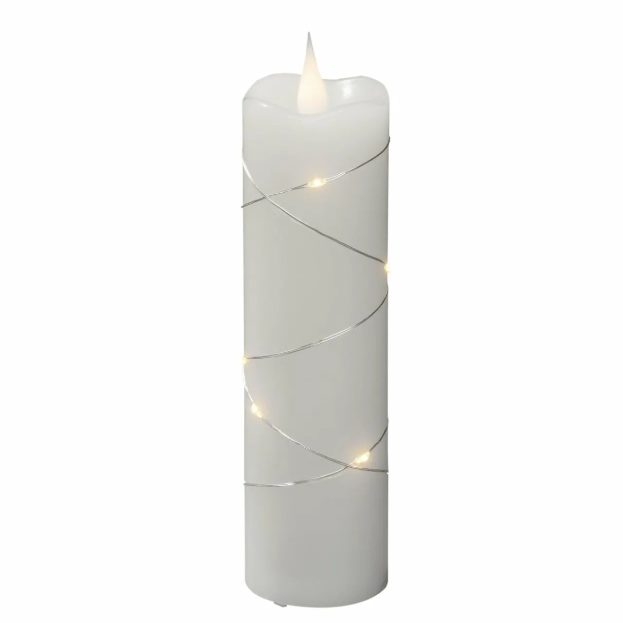 bougie_en_cire_led_blanche_couleur_de_lumire_blanc_chaud__cm_2.webp Konstsmide Christmas Bougie en cire LED blanche couleur de lumière blanc chaud 17,8 cm^ Lumière De Noël