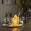 Konstsmide Christmas Bougie en cire LED crème couleur de lumière ambre 15,2 cm^ Lumière De Noël