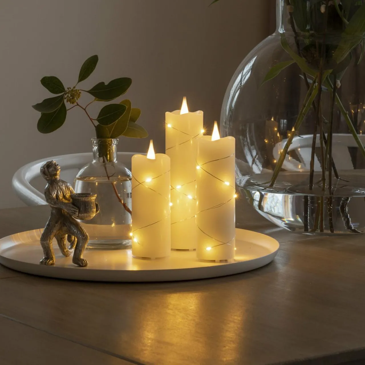 bougie_en_cire_led_crme_couleur_de_lumire_ambre__cm_0-2.webp Konstsmide Christmas Bougie en cire LED crème couleur de lumière ambre 12,7 cm^ Lumière De Noël