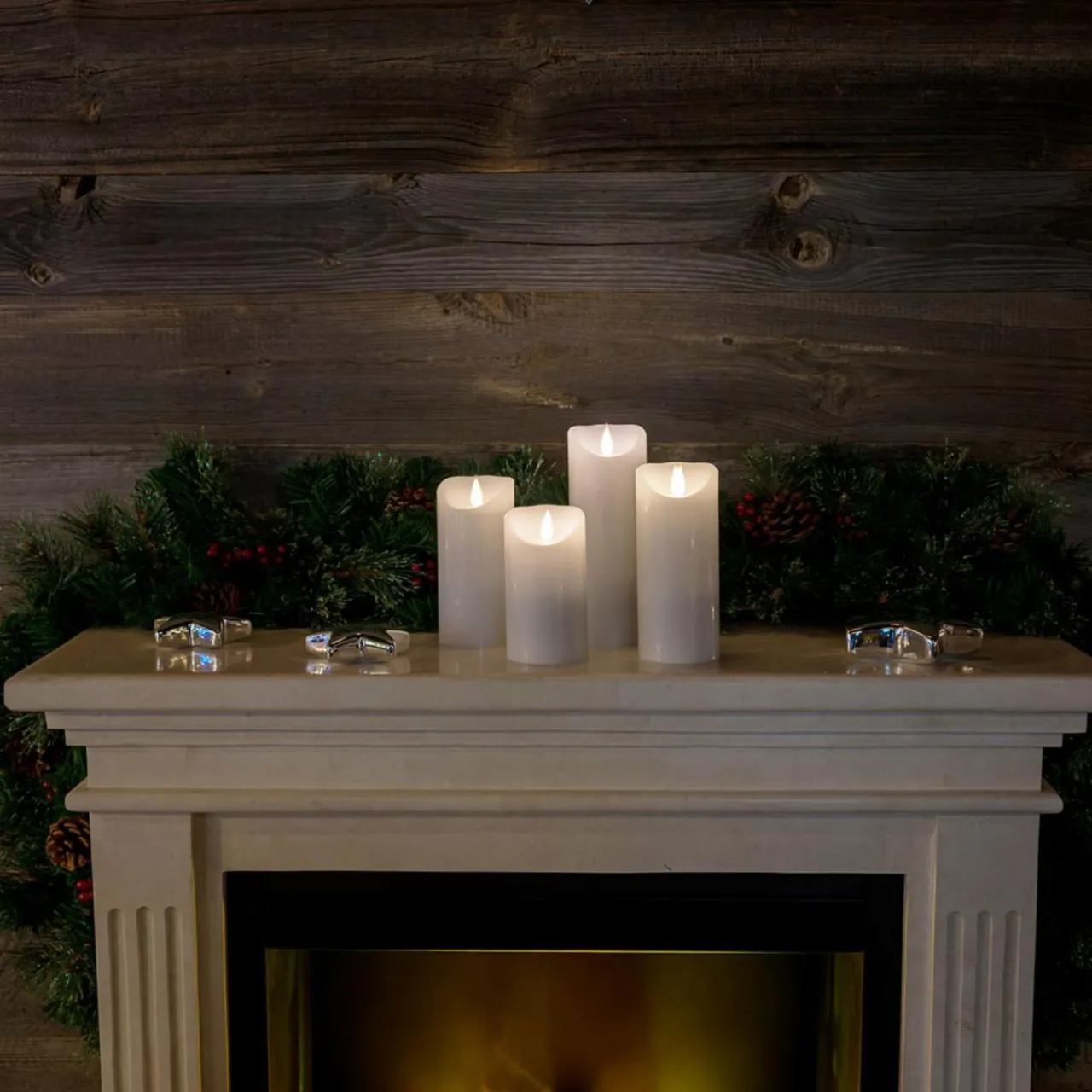 bougie_led_cire_vritable__avec_flamme_d_5.webp Konstsmide Christmas Bougie LED Cire véritable - avec flamme 3D^ Lumière De Noël