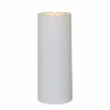 STAR TRADING Bougie LED Flamme Rak 27,5 cm blanc Plastique Fonctionnement sur piles^ Lumière De Noël