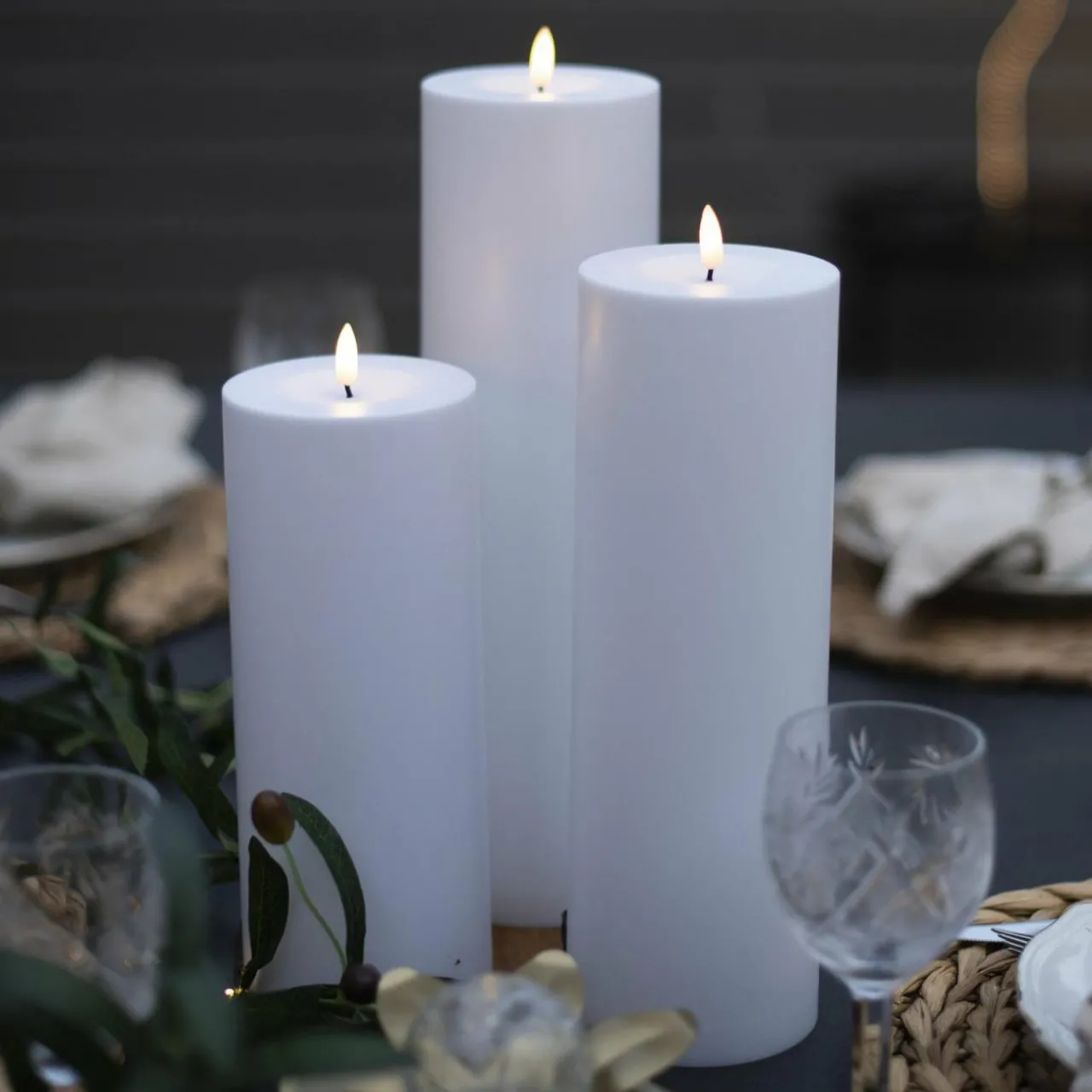 bougie_led_flamme_rak__cm_blanc_plastique_fonctionnement_sur_piles_4.webp STAR TRADING Bougie LED Flamme Rak 27,5 cm blanc Plastique Fonctionnement sur piles^ Lumière De Noël