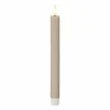 STAR TRADING Bougie LED Ruban LED, beige, 25 cm pile de cire, set de 2 pièces^ Lumière De Noël