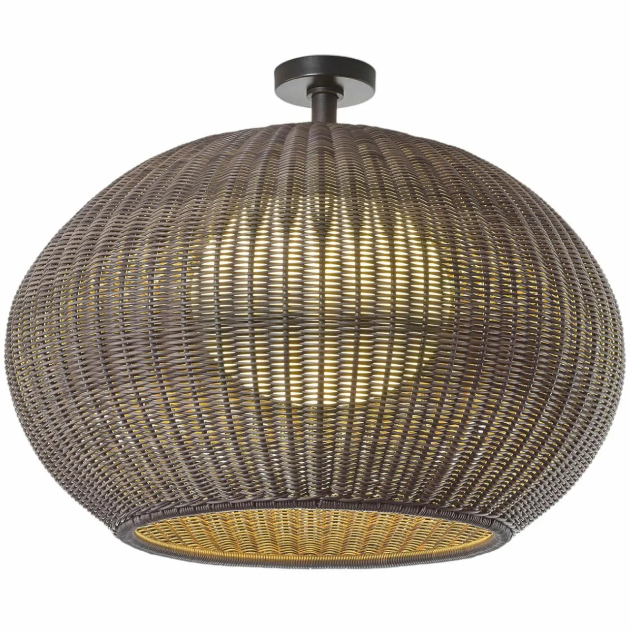 bover_garota_pf__plafonnier_dextrieur_brun_0.webp Bover Garota PF/02 - plafonnier d’extérieur brun^ Plafonniers D'Extérieur