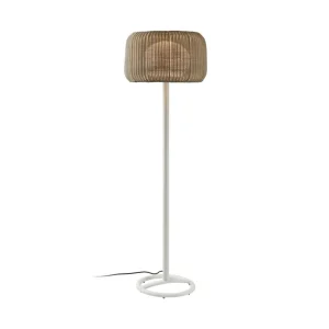 Bover lampe de terrasse Fora P, blanc naturel/beige, hauteur 165 cm,^ Luminaires De Terrasse