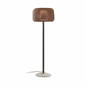 Bover lampe de terrasse Fora P, brun graphite/brun, hauteur 165 cm,^ Luminaires De Terrasse