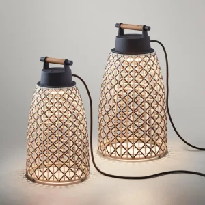 Bover Nans M/41 Lampe de table LED pour l'extérieur, marron^ Lampes Décoratives
