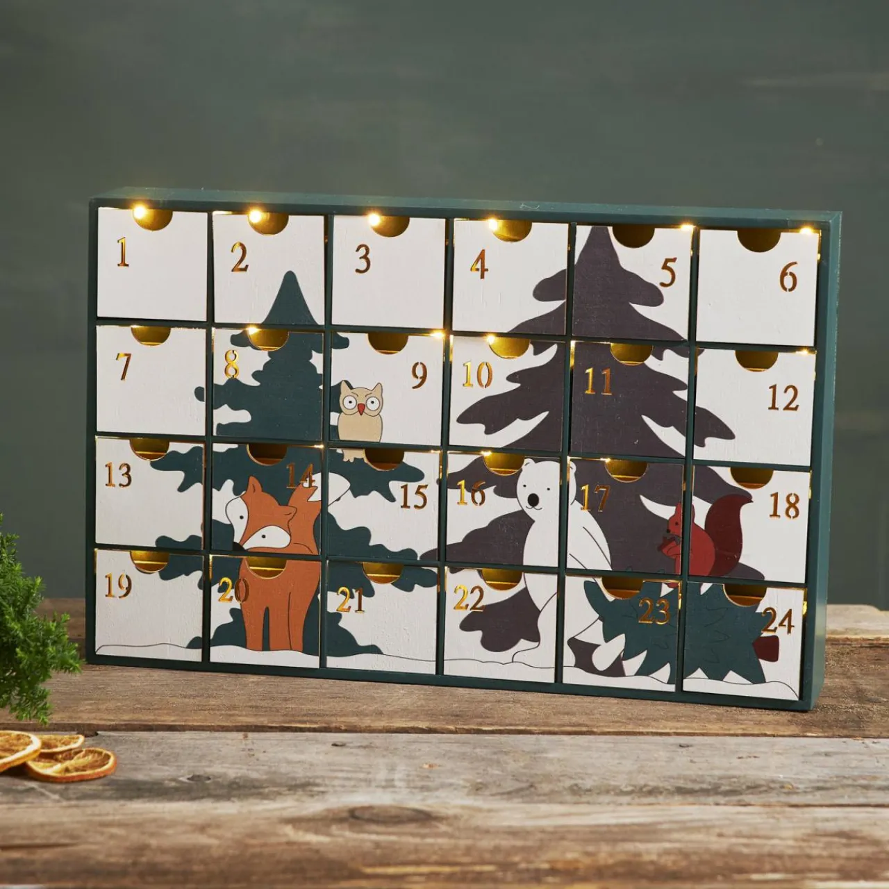calendrier_de_lavent_led_forest_friends_0.webp STAR TRADING Calendrier de l’Avent LED Forest Friends^ Lumière De Noël