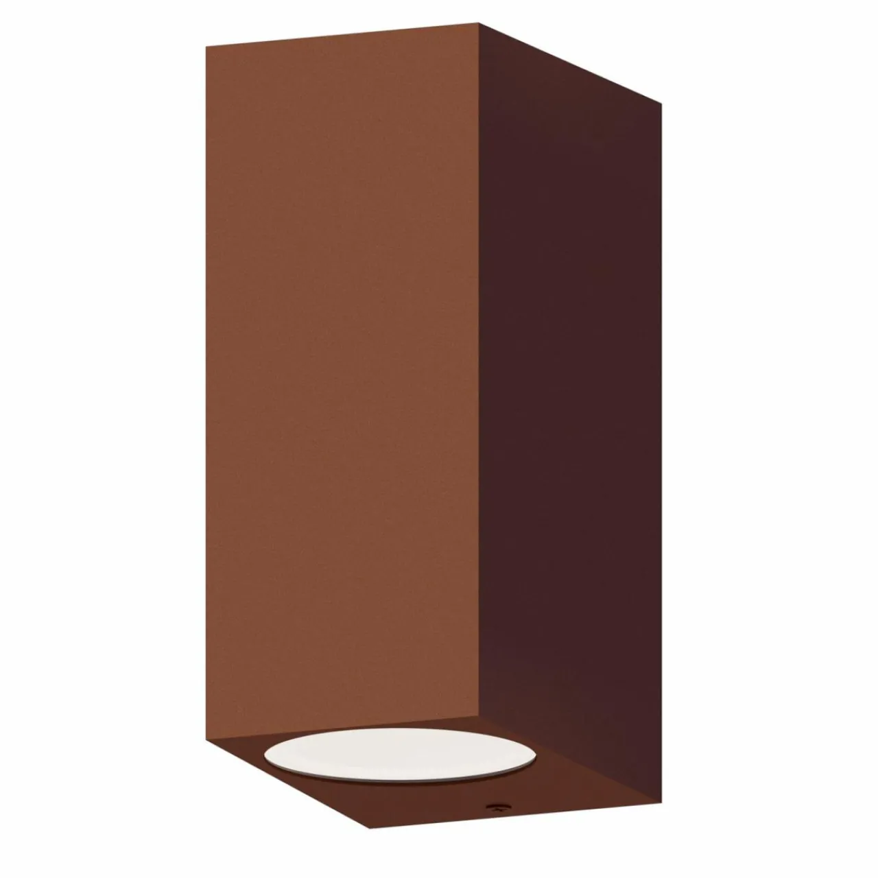 calex_applique_dextrieur_gu_updown_hauteur__cm_brun_rouille_1.webp Calex applique d'extérieur GU10, up/down, hauteur 15 cm, brun rouille^ Appliques Murales Extérieures