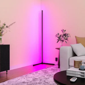 Calex Smart Lampe sur pied LED avec télécommande RGBW^ Lampes Décoratives