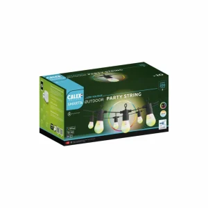 Calex Smart Outdoor Partystring Guirlande lumineuse, RGBW^ Lampes Décoratives