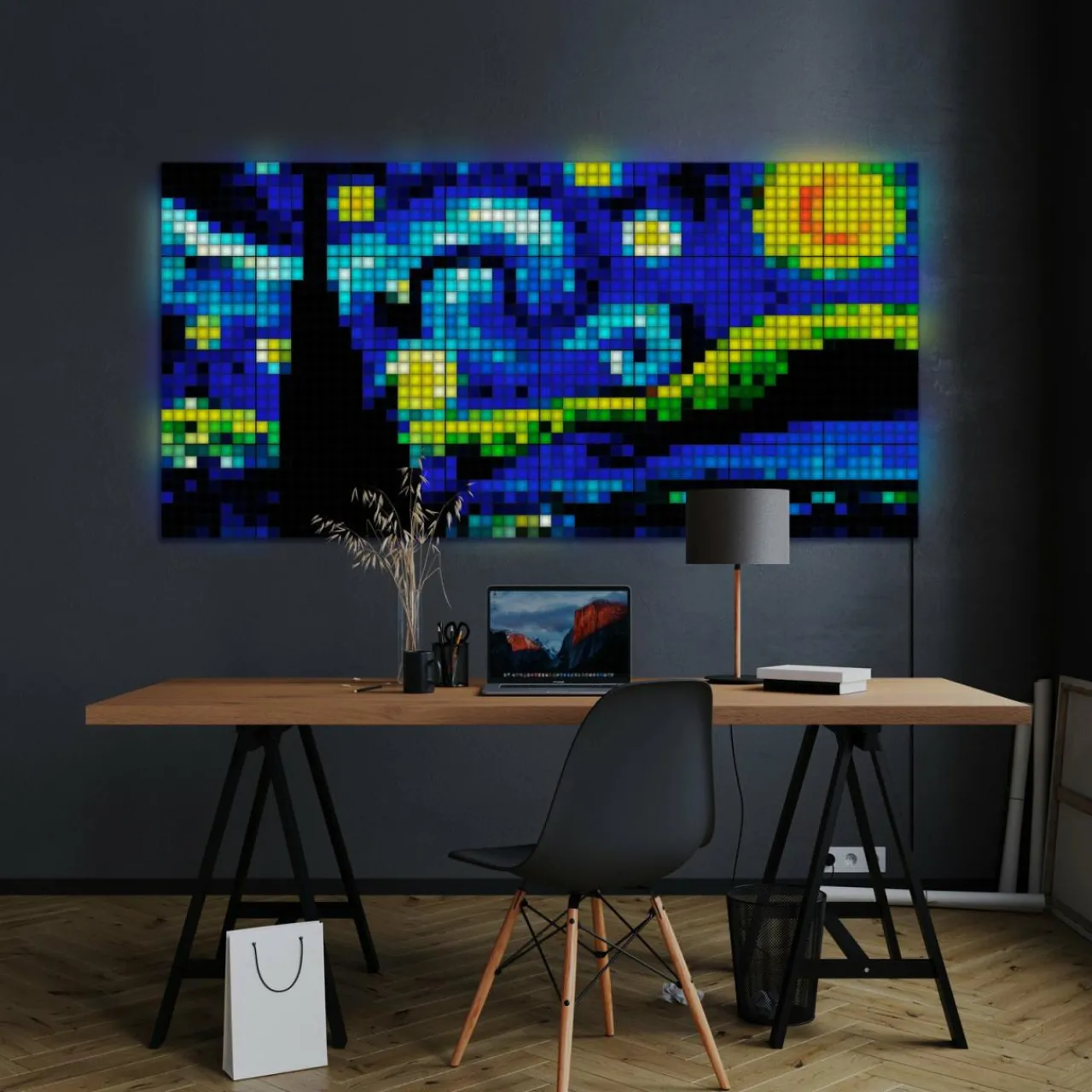 carrs_rvb_twinkly_noirs_ip__kit_de_dmarrage_2.webp twinkly Carrés RVB noirs, IP20, 1+5 Kit de démarrage^ Lumière De Noël