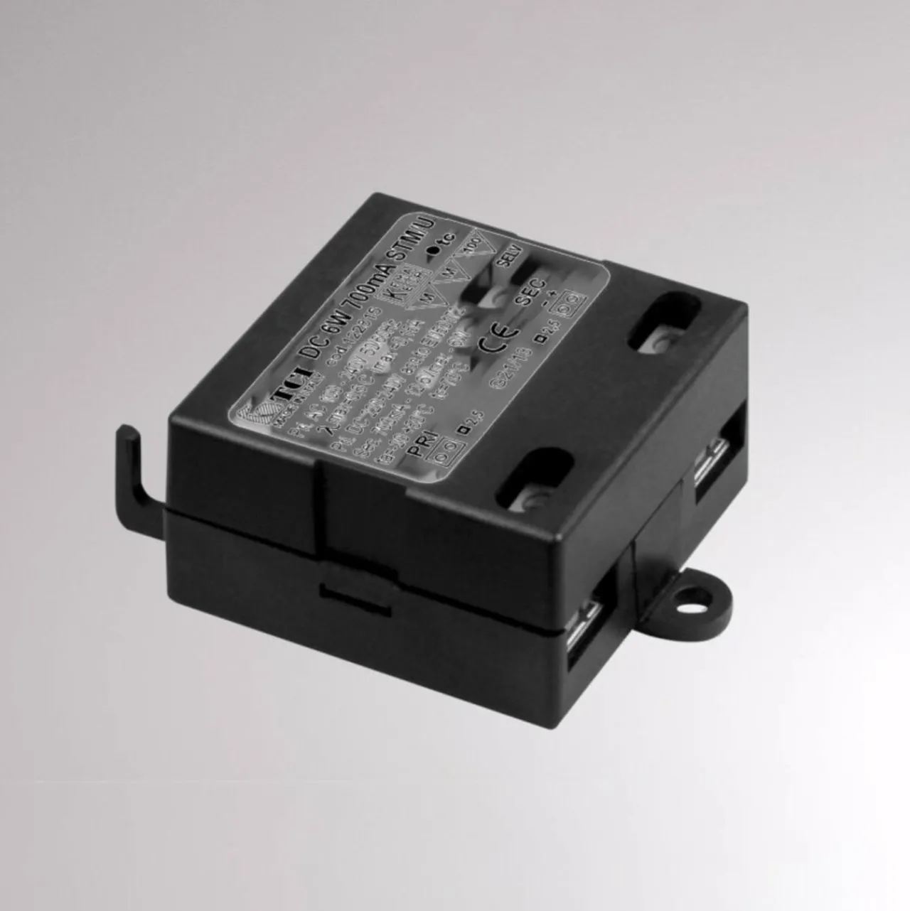convertisseur_led_w_ma_cc_vac__vdc_0.webp Molto Luce Convertisseur LED 6 W 250 mA CC, 230 VAC à 2-23VDC^ Tension Constante