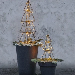 STAR TRADING Déco d’extérieur LED Light Tree Foldy, 50 cm^ Lumière De Noël