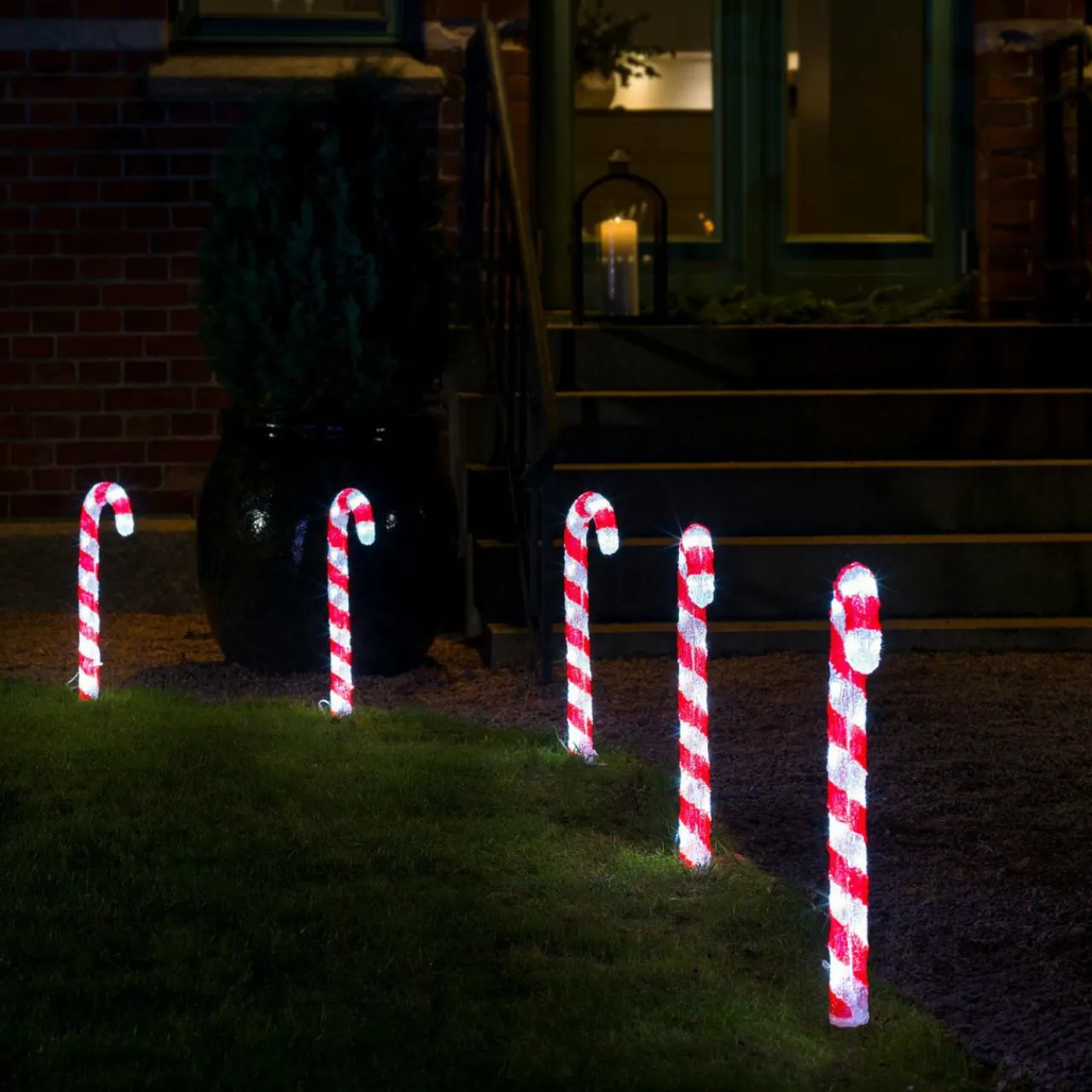 dco_extrieure_led_canne__sucre_lot_de__0.webp Konstsmide Christmas Déco extérieure LED Canne à sucre lot de 5^ Lumière De Noël