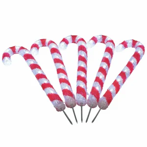 Konstsmide Christmas Déco extérieure LED Canne à sucre lot de 5^ Lumière De Noël