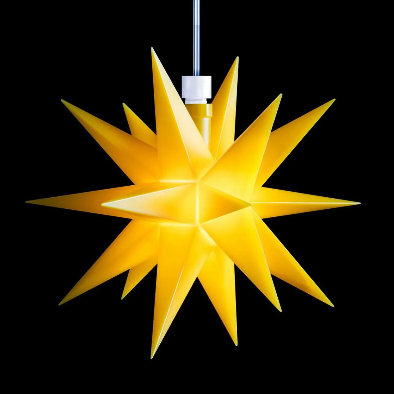 dco_intrieure__toile__branches__cm_jaune_0.webp STERNTALER Déco intérieure - étoile 18 branches Ø 12 cm jaune^ Lumière De Noël