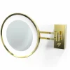 Decor Walther BS 36 miroir maquillage LED, doré^ Meubles & Aménagements