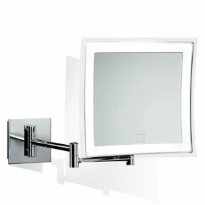 Decor Walther BS 85 Touch miroir mural LED carré^ Meubles & Aménagements
