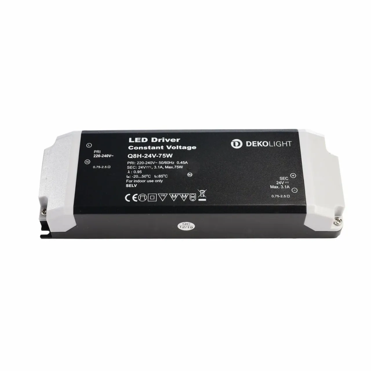 driver_led_basic_cv_qhw_0.webp Deko-Light Driver LED Basic, CV, Q8H-24-75 W^ Bloc D'Alimentation Courant Constant