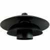 Dyberg Larsen applique d'extérieur Morph, Ø 30 cm, noir, métal^ Appliques Murales Extérieures