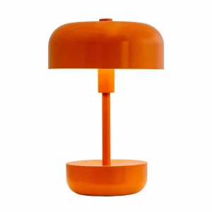 Dyberg Larsen Haipot lampe de table LED batterie orange^ Lampes Décoratives