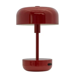 Dyberg Larsen Haipot lampe IP44 batterie rouge^ Lampes Décoratives