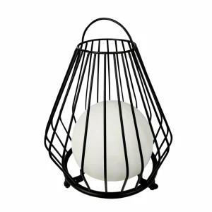 Dyberg Larsen Lampe à poser LED rechargeable Evesham, hauteur 23 cm^ Lampes Décoratives
