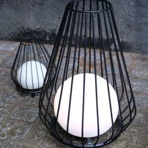 Dyberg Larsen Lampe à poser LED rechargeable Evesham, hauteur 48 cm^ Lampes Décoratives