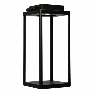 Dyberg Larsen Lucca lanterne LED avec batterie Hauteur 34 cm^ Lampes Décoratives