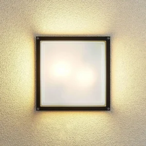 ELC applique d’extérieur Soleila, 25 cm x 25 cm^ Appliques Murales Extérieures