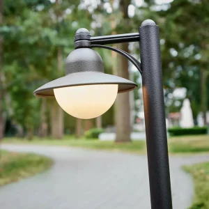 Albert Leuchten En noir - Borne lumineuse Yarai^ Bornes Éclairage Extérieur
