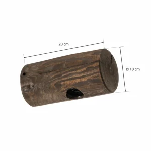 Envostar Beam plafonnier, 1 lampe, pin foncé^ Luminaires Durables