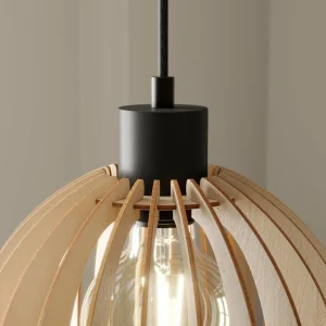 Envostar Clay Suspension en contreplaqué de bouleau Ø 23 cm^ Luminaires Durables