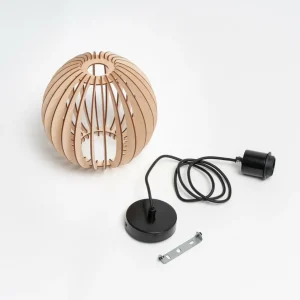 Envostar Clay Suspension en contreplaqué de bouleau Ø 23 cm^ Luminaires Durables