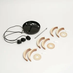 Envostar Clay Suspension en contreplaqué de bouleau à 3 lampes rond^ Luminaires Durables