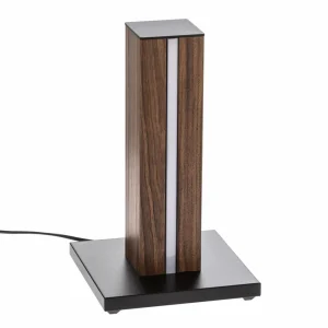 Envostar Eldder Lampe à table LED en placage de noyer^ Luminaires Durables