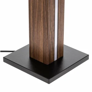 Envostar Eldder Lampe à table LED en placage de noyer^ Luminaires Durables