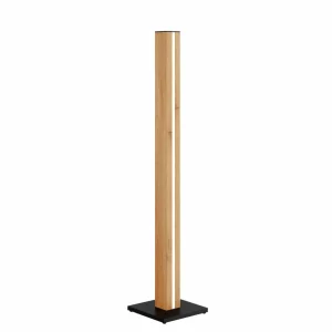 Envostar Eldder lampe sur pied LED en placage de chêne^ Luminaires Durables