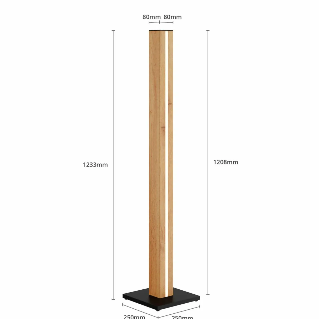envostar_eldder_lampe_sur_pied_led_en_placage_de_chne_4.webp Envostar Eldder lampe sur pied LED en placage de chêne^ Luminaires Durables