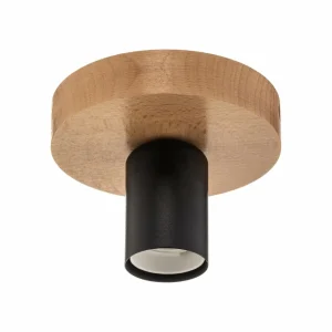 Envostar Esan Plafonnier en bois de hêtre à 1 lampe^ Luminaires Durables