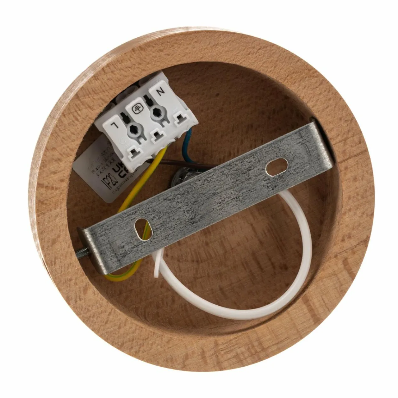 envostar_esan_plafonnier_en_bois_de_htre___lampe_6.webp Envostar Esan Plafonnier en bois de hêtre à 1 lampe^ Luminaires Durables