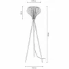 Envostar Faje lampadaire contreplaqué de bouleau^ Luminaires Durables